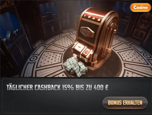 Cashback 15%